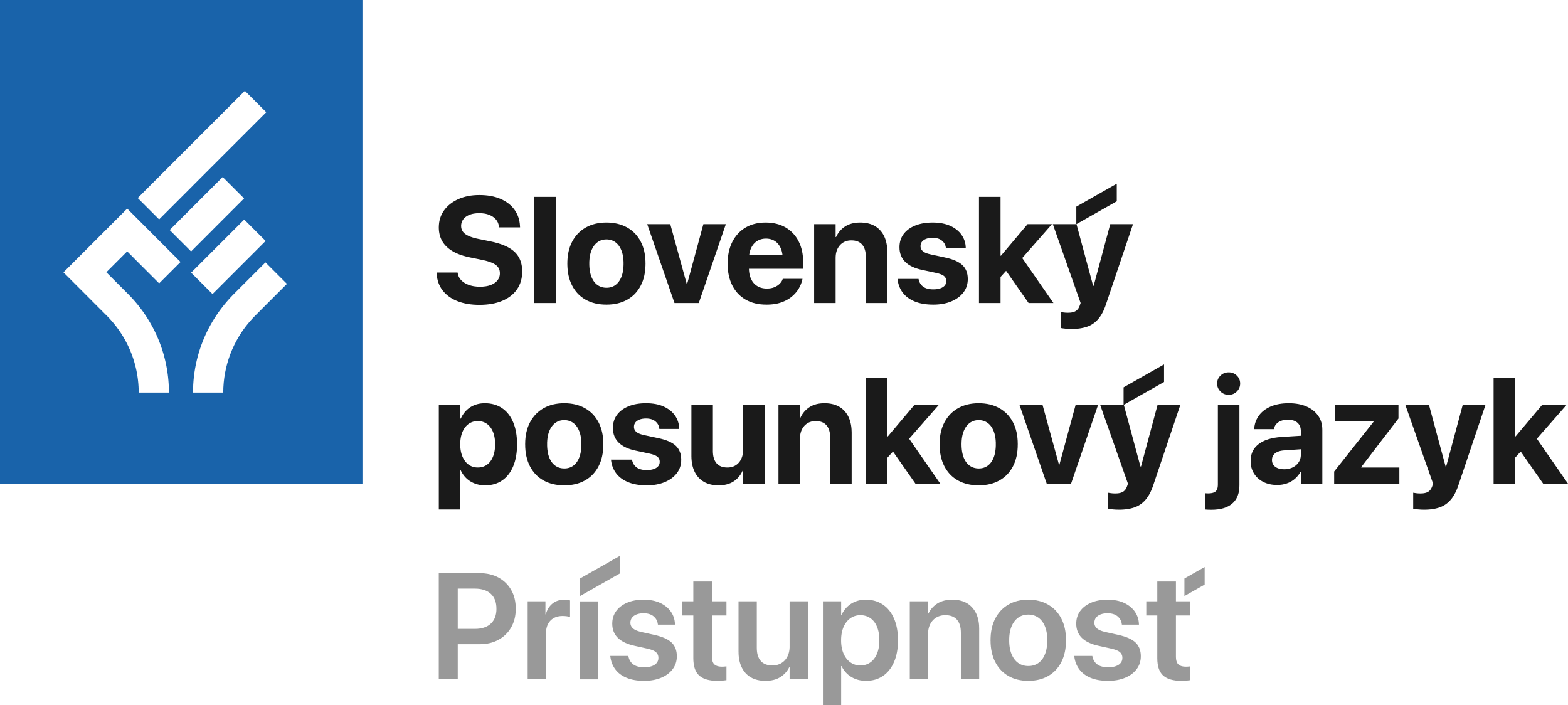 Prístupnosť – Slovenský posunkový jazyk